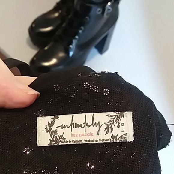 Free People gold rush  mini silver sequin dress - Picture 8 of 8